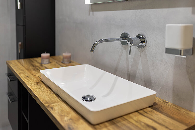 Bild einer Armatur aus der Bäderausstellung